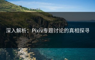 深入解析：Pixiv专题讨论的真相探寻