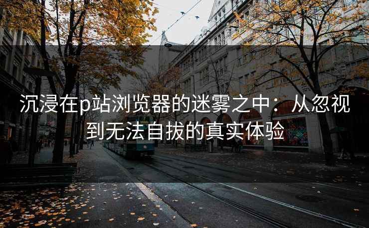 沉浸在p站浏览器的迷雾之中：从忽视到无法自拔的真实体验-第1张图片-p站影视站 | p站镜像热门视频
